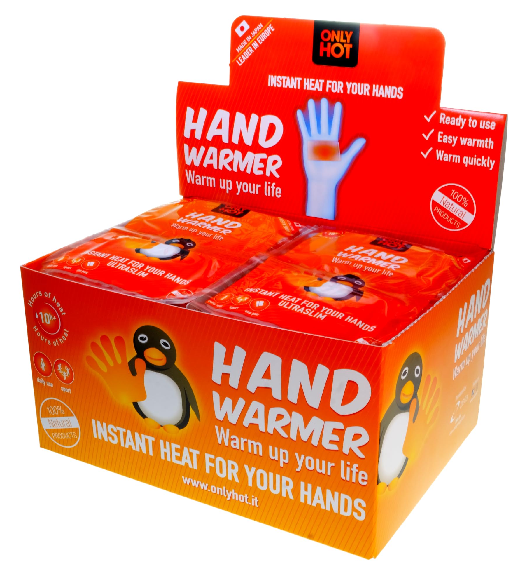 Bramble - Scaldamani (5 Paia, 10 In Totale) - Scaldamani Tascabili Attivati ​​dall'aria Per Attività All'aperto - Riscalda In Pochi Minuti E Senza Odori - Fino A 10 Ore Di Calore - Foto 10