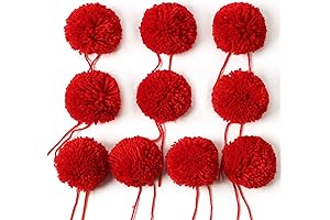 XFYUZR Pom Poms for Grandiose Hats and Festive Ambiance