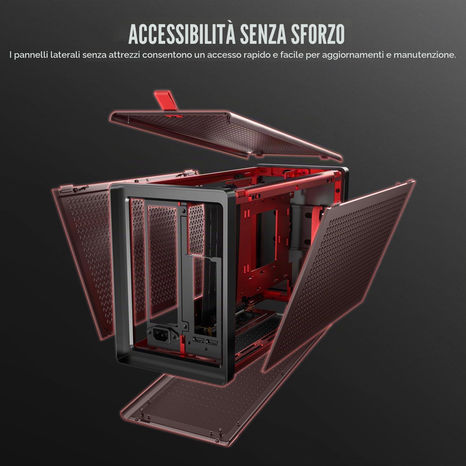 Antec Performance 1 M Nero Mini ITX PC Gaming Case