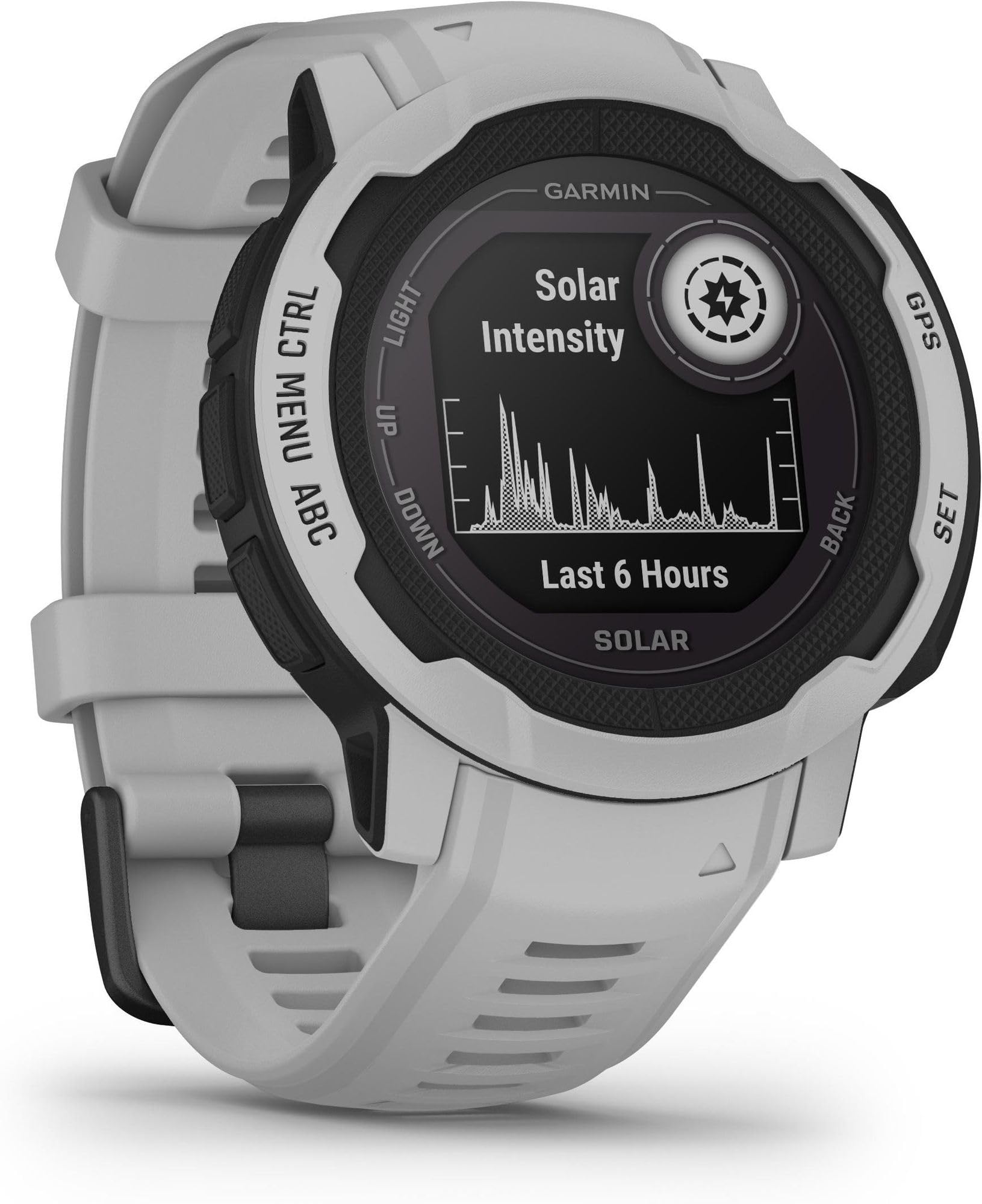 Garmin Instinct 2, Solar Grise - Montre GPS Solaire Robuste et connectée - Boîtier 45 mm