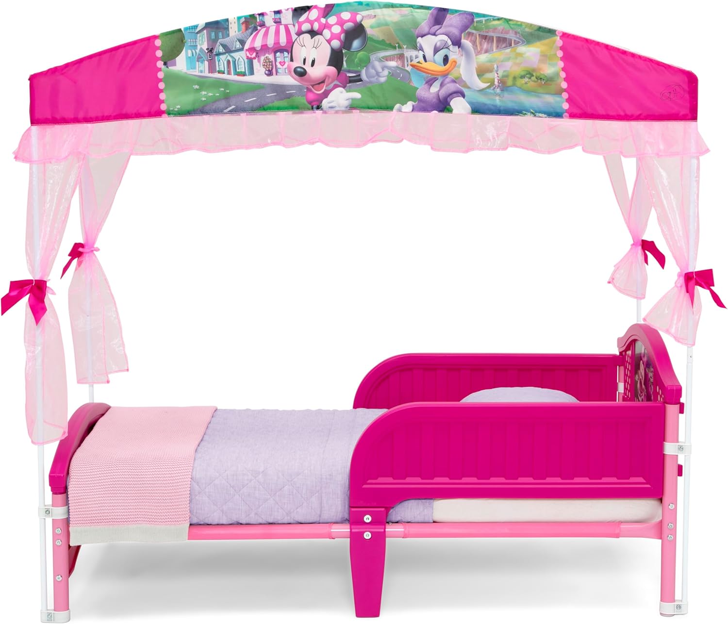 Delta Children Canopy Toddler Bed, Minnie Mouse