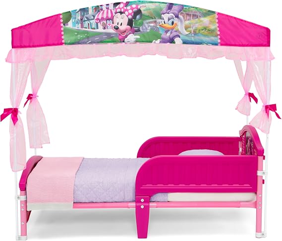 Delta Children's Products Minnie Mouse Canopy Toddler Bed Holiday Gifts by Delta Children's Products