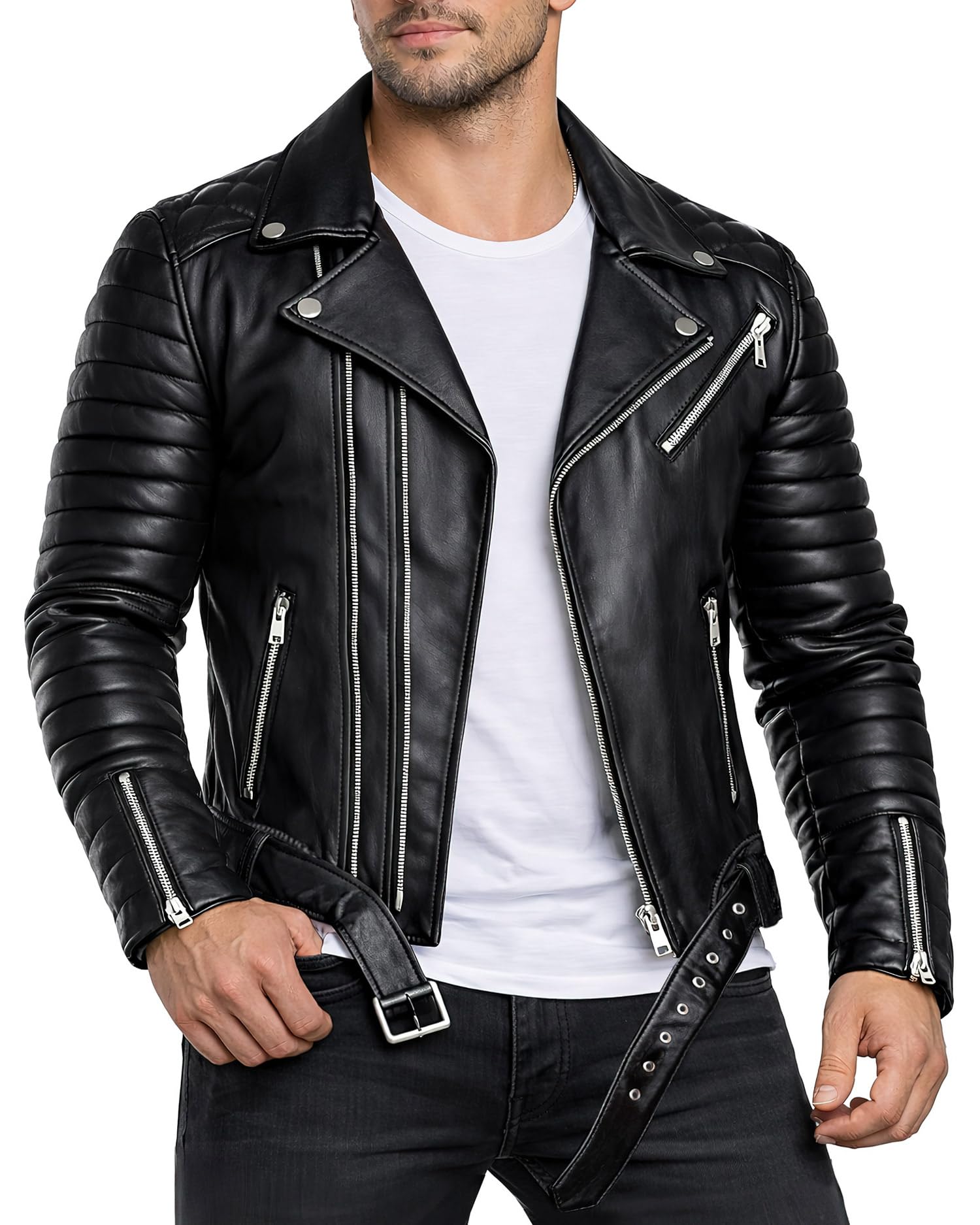 Bikerjack heren - Leather City Bikerjack heren - Leather City