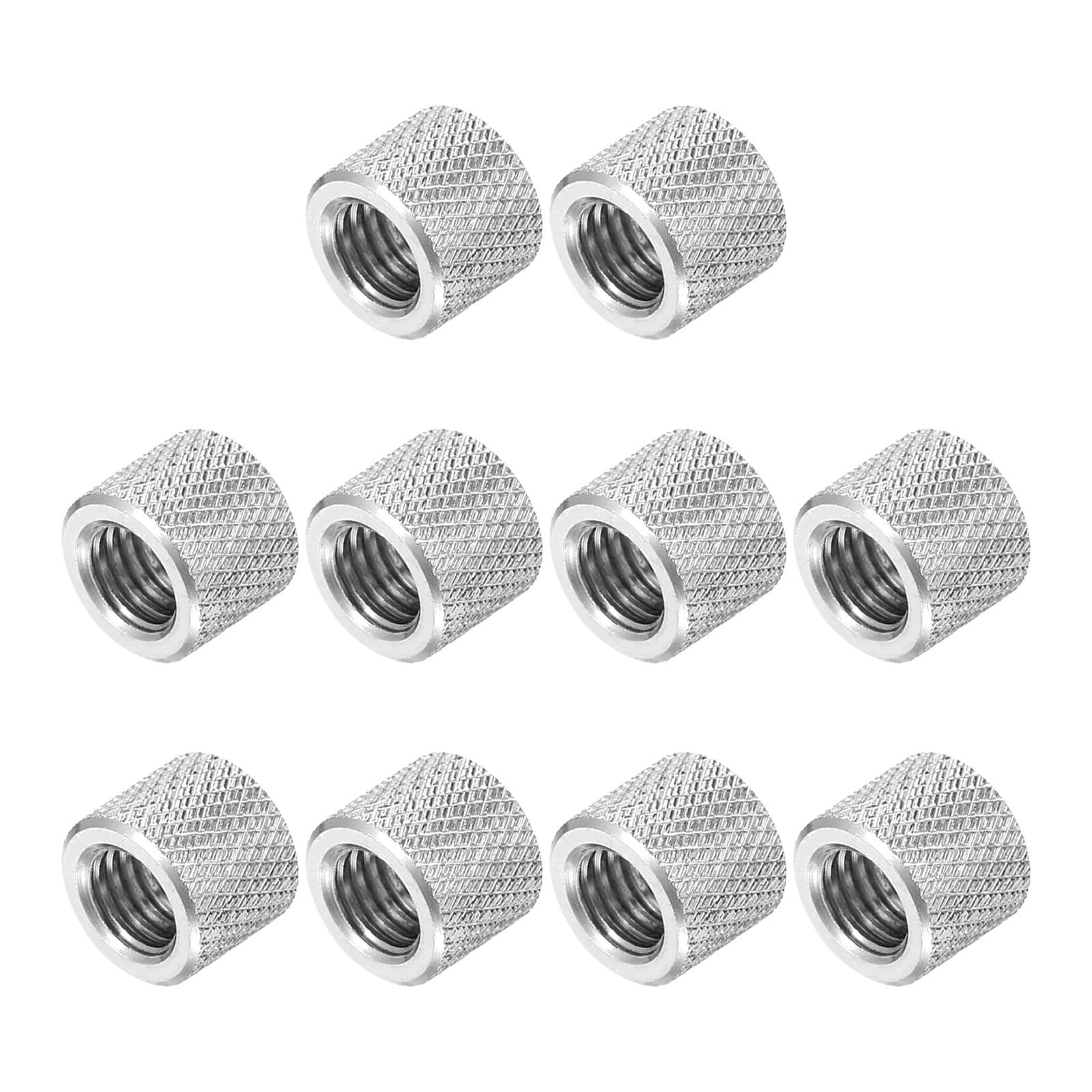 PATIKIL M8 Round Connector Nuts