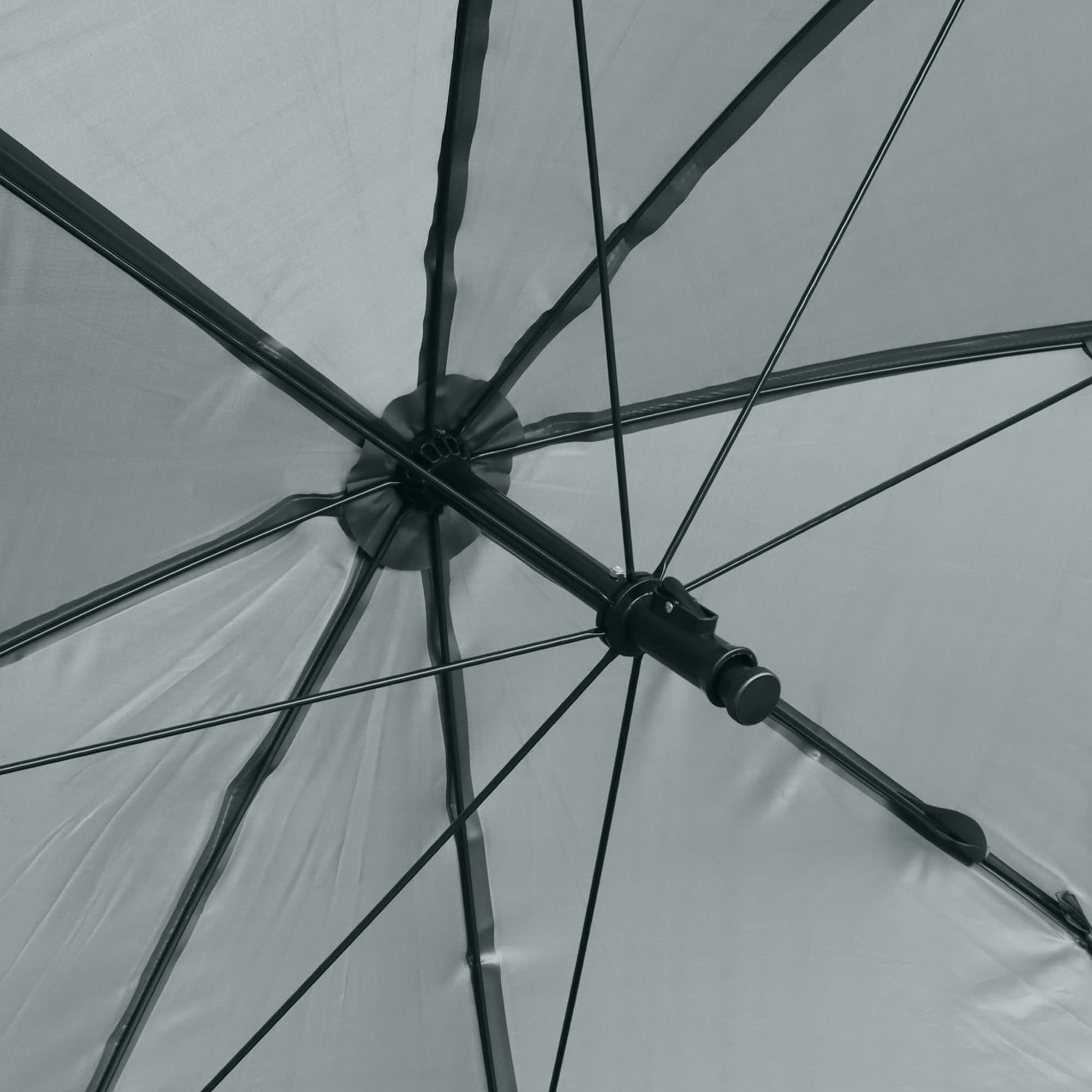 Brolly Full Cover 190 Angel-Brolly, 190 × 120 cm | Abnehmbare Front, 210D Oxford PU Material, ca. 4,9 kg, mit Fenstern & Tür, wetterfest