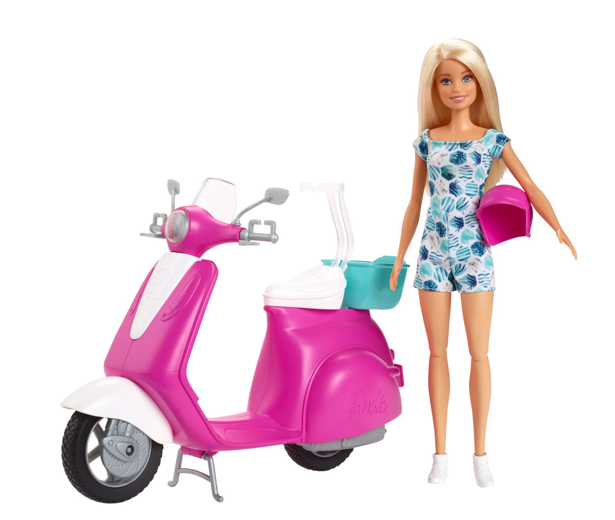 Barbie Doll And Scooter Amazon Sg Toys