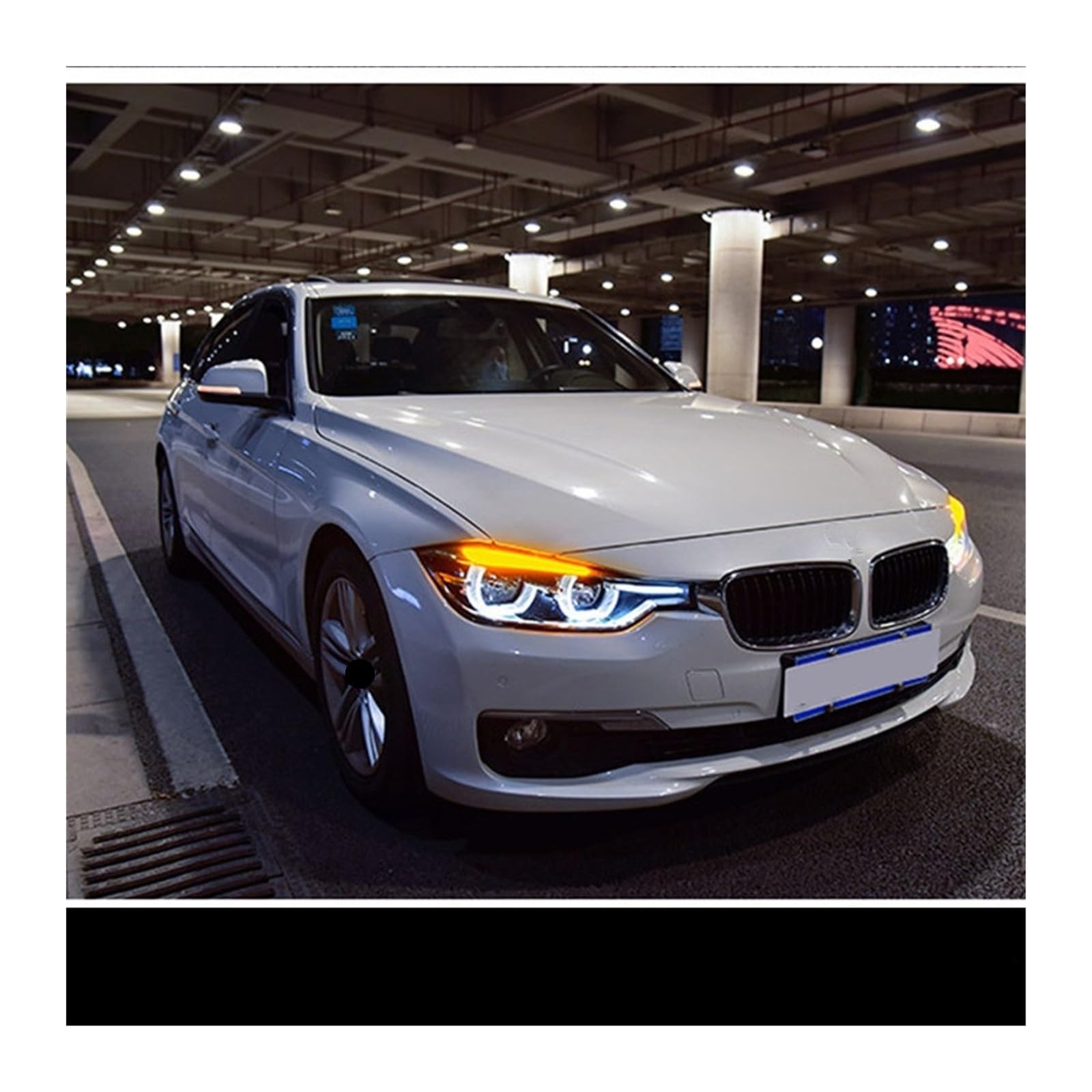 Fari Anteriori per BMW Serie 3 F30 F35 2013-2019 Accessori per fari Auto Gruppo fari di aggiornamento Plug And Play (/fari Originali)