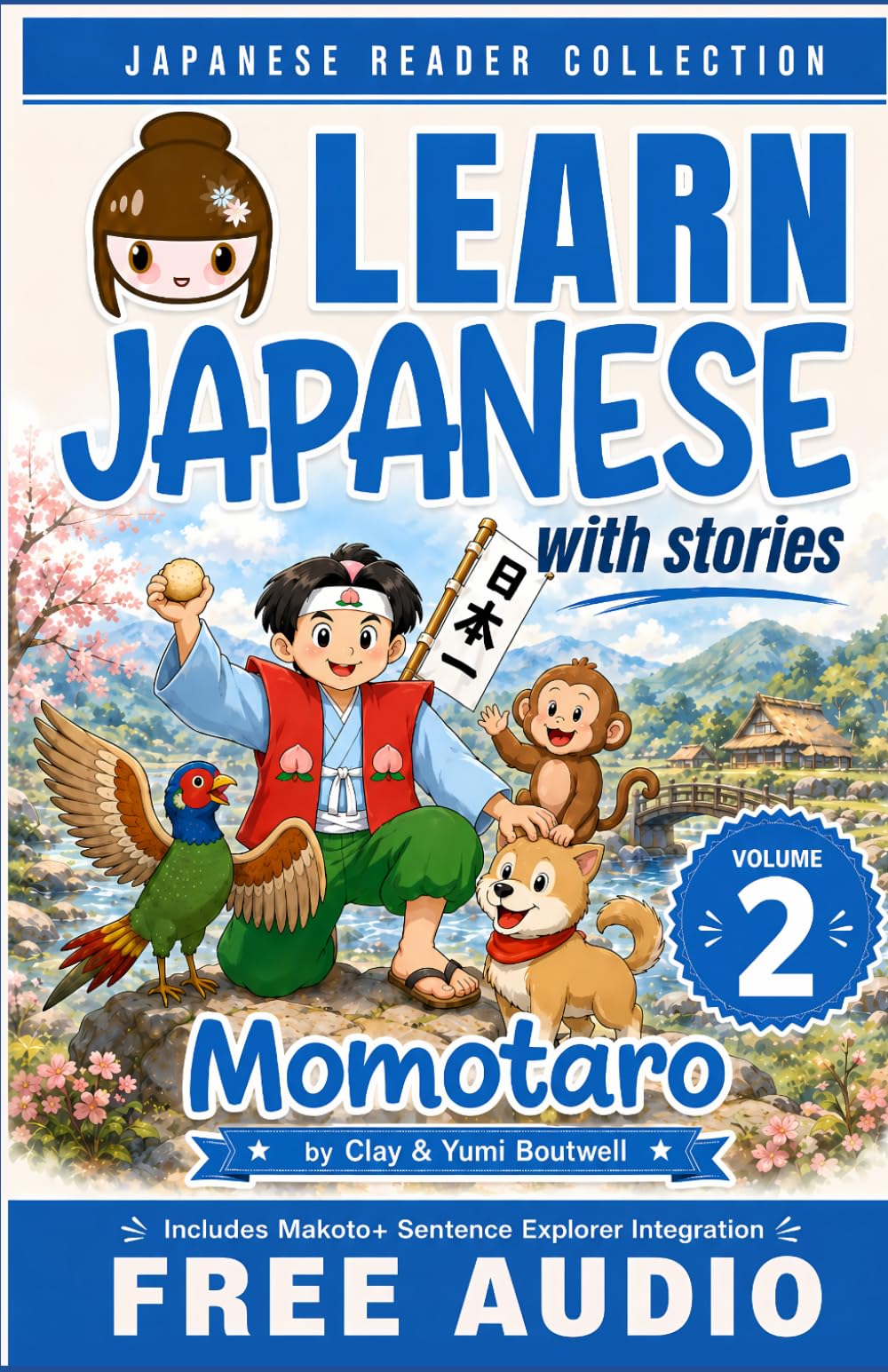 Japanese Reader Collection Volume 2: Momotaro, the Peach Boy