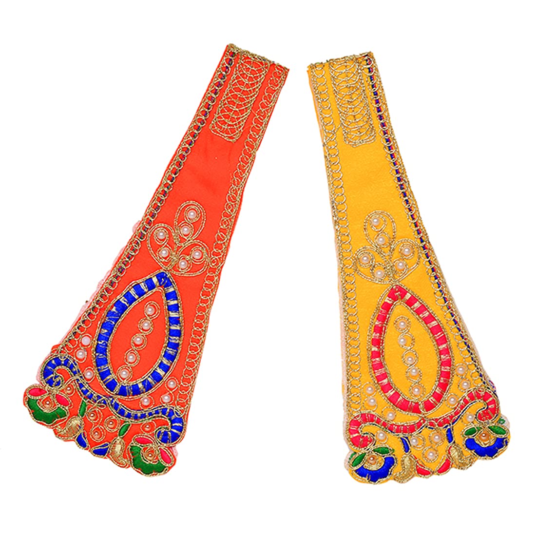 Buy Set of 2 Decorative Puja Cloth Pataka Chunari Pooja Chunar Dupatta