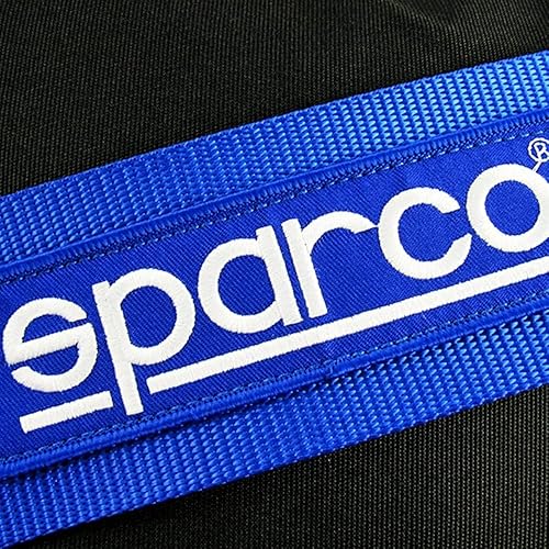 Miniatura 4 de W-POWER JDM Bride Racing Mochila de viaje para laptop, parte inferior marrón con correas de arnés ajustables, Gradación, Correa azul