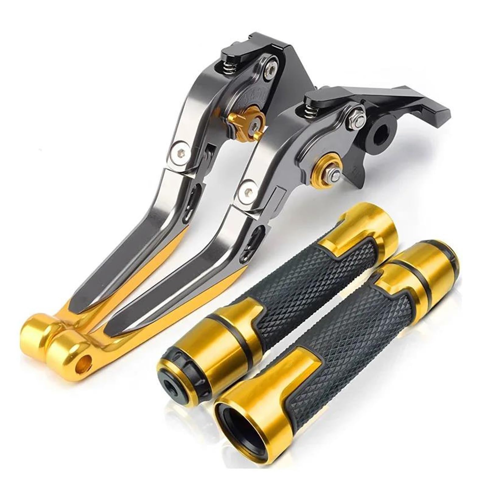 USQBUZHHK Brake Clutch Lever Motorcycle Clutch Lever Brake for YZF-R6 YZF R6 YZFR6 2005-2016 Adjustable Folding(O)