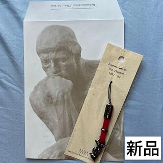 国立西洋美術館 考える人 ストラップ オーギュストロダン キーホルダー