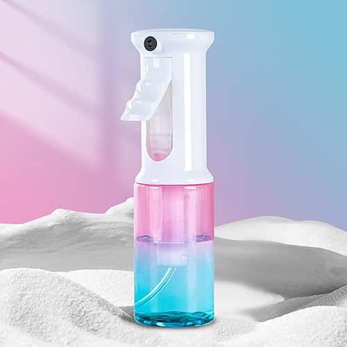 PIGMOON Botella pulverizadora para rociar el cabello botella de agua de pulverización fina continua Botellas rociadoras vacías para peinado,