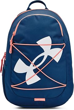 Under Armour unisex-adult Hustle Play BackpackDISC, 426 Varsity Blue/Varsity Blue/White, One Size Fits Most