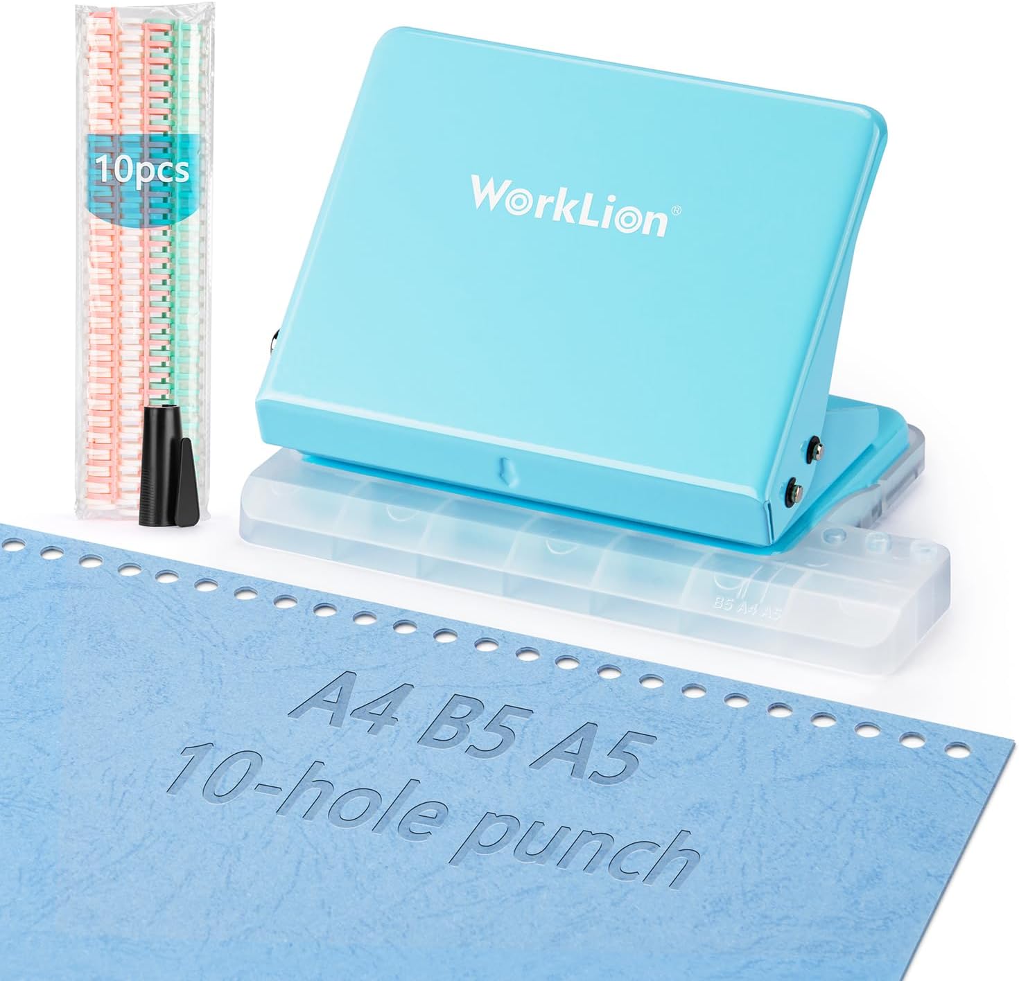 Worklion Binding Machine for Planner Small Bookbinding