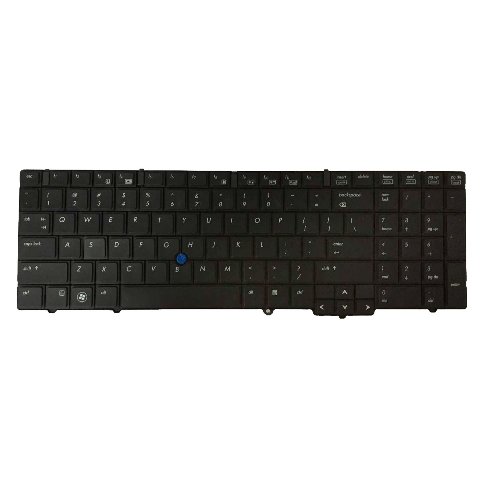 Generic NEW Black Laptop US Keyboard For HP EliteBook 8540p 8540w Series Replacement Part Number PK1307G1A00