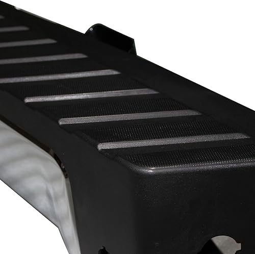 Miniatura 5 de Parachoques trasero F-150 2009-2014, montaje de parachoques trasero de acero cromado compatible con Ford F150 F-150 Styleside 2009 2010 2011 2012