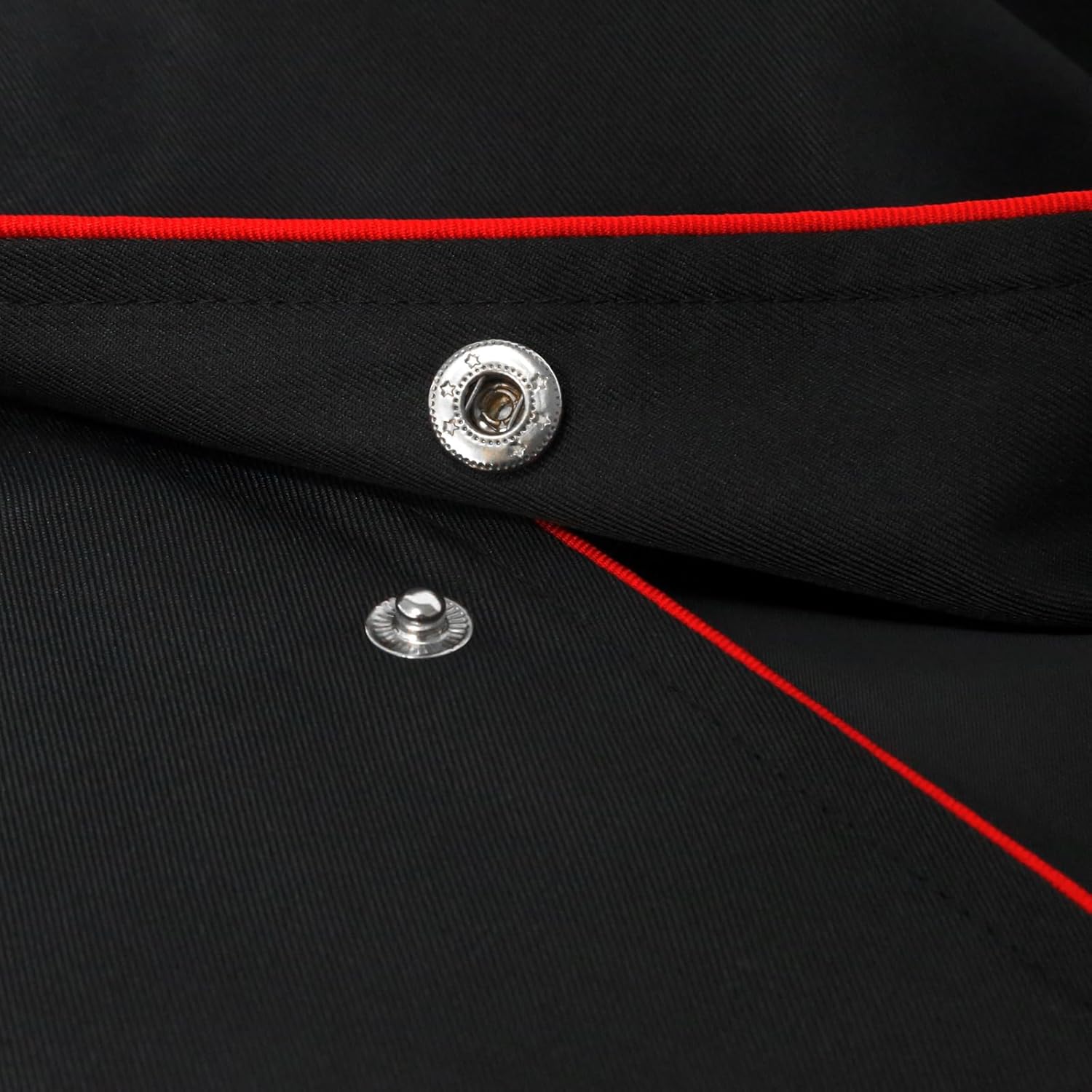 Men's Cassock Choir Minister Robe Clergy Pulpit Liturgical Church Stand Collar Long Trench Coat - Image 4