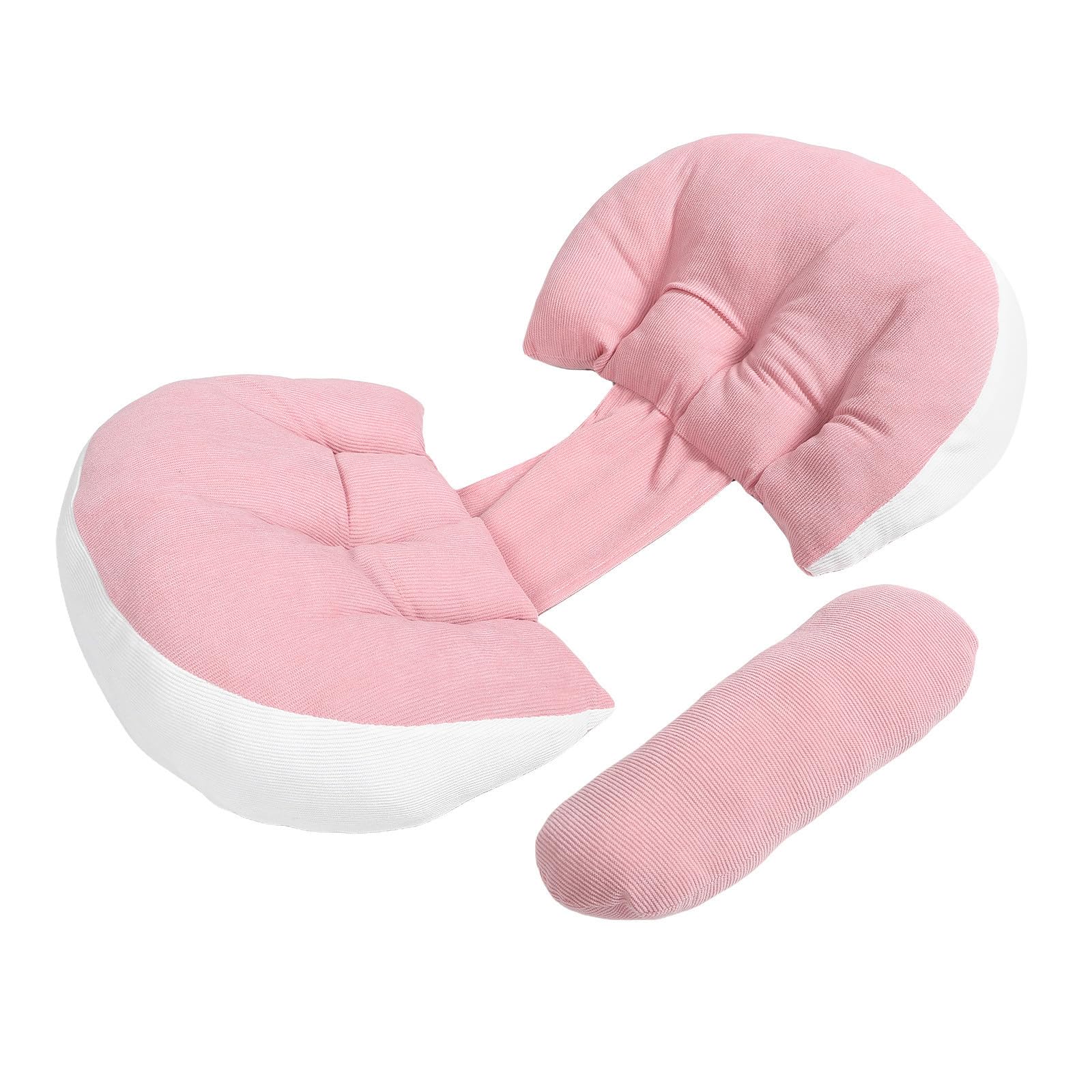 Coussin de grossesse de U pour dormir de côté confortablement et allaiter sereinement