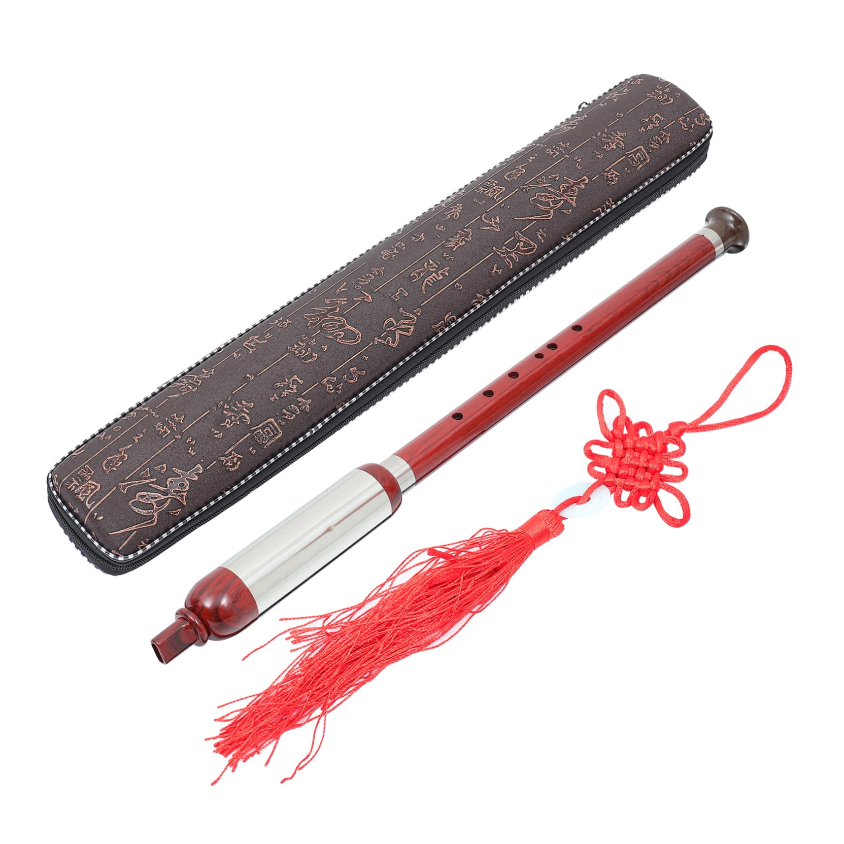 Bawu Satz G-stimmung 1 Satz Traditionelles Chinesisches Blasinstrument mit Aufbewahrungskoffer