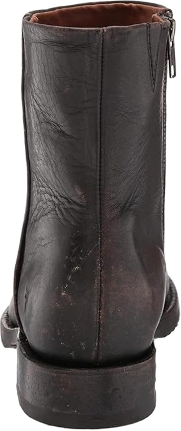Frye Veronica Inside Zip 6” Booties for Women Made from Premium Leather with Leather Lining and Welt-Constructed Leather & Rubber Traction Outsole - Image 3