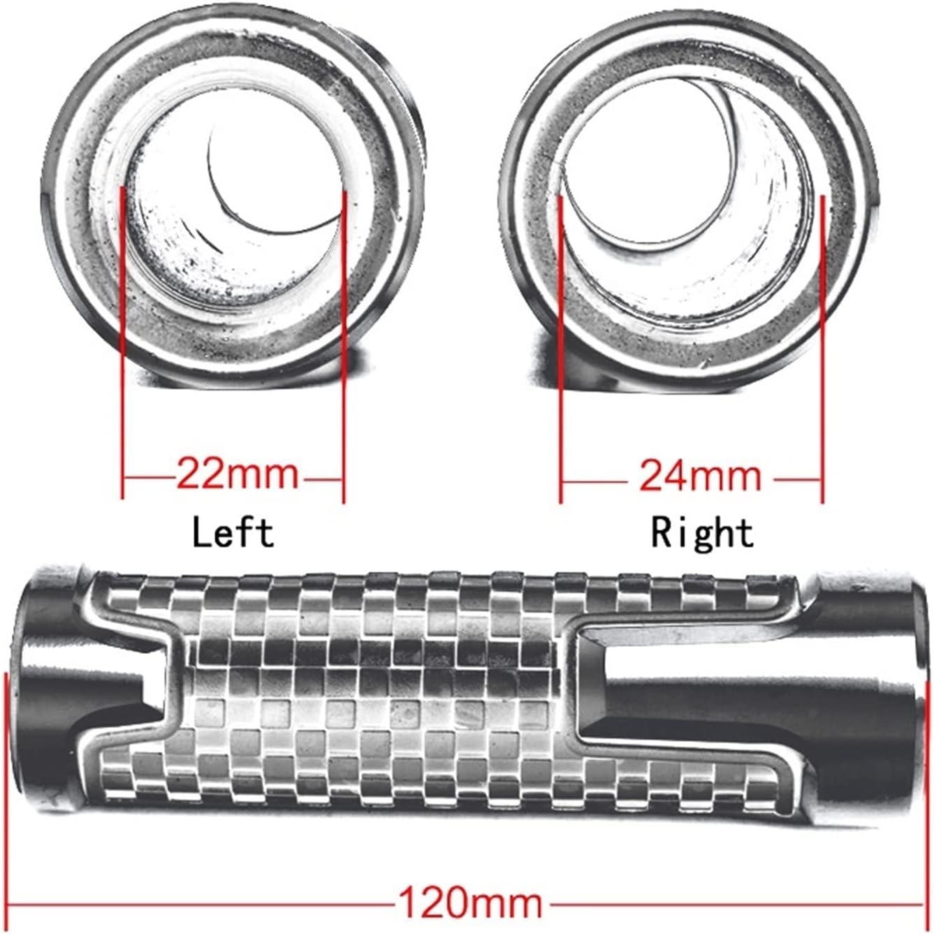 ZX-ZX-10R ZX10R ZX 10R 2008-2020用モーターサイクルハンドルバー