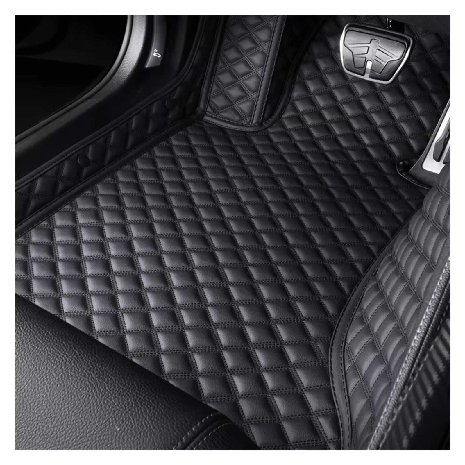 Auto Fußmatten Für Nissan Für Versa 2011-2017 Custom Car Fußmatten wasserdichte Teppiche Innen Zubehör(Color 9)