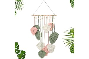 Pink & Green Textile Décor by Oudain