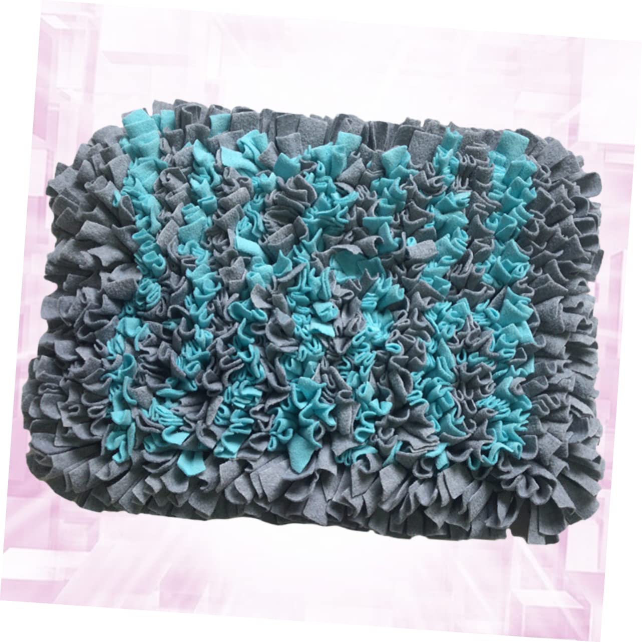 Tapis de Fouille pour Chien Bleu, Alimentation Lente en Tissu, Facile à Nettoyer, pour Améliorer L’odorat et Réduire la Pression