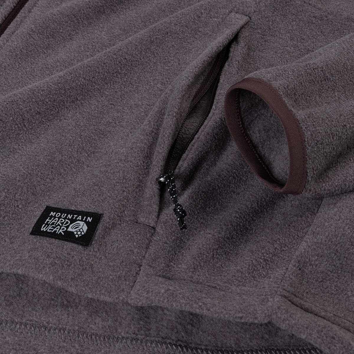 Mountain Hardwear, Oakoram Fleece Full-Zip Jacket - Women's, Blackberry Heather, S - Image 3