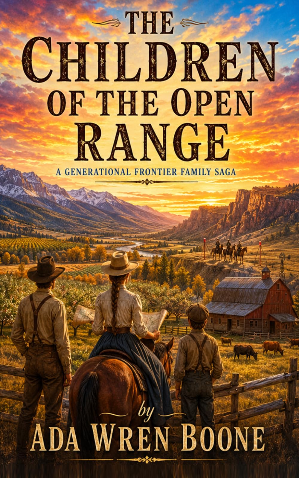 THE CHILDREN OF THE OPEN RANGE: A Generational Frontier Family Saga: 3 (American Western Novel - A Generational Frontier Family Saga)