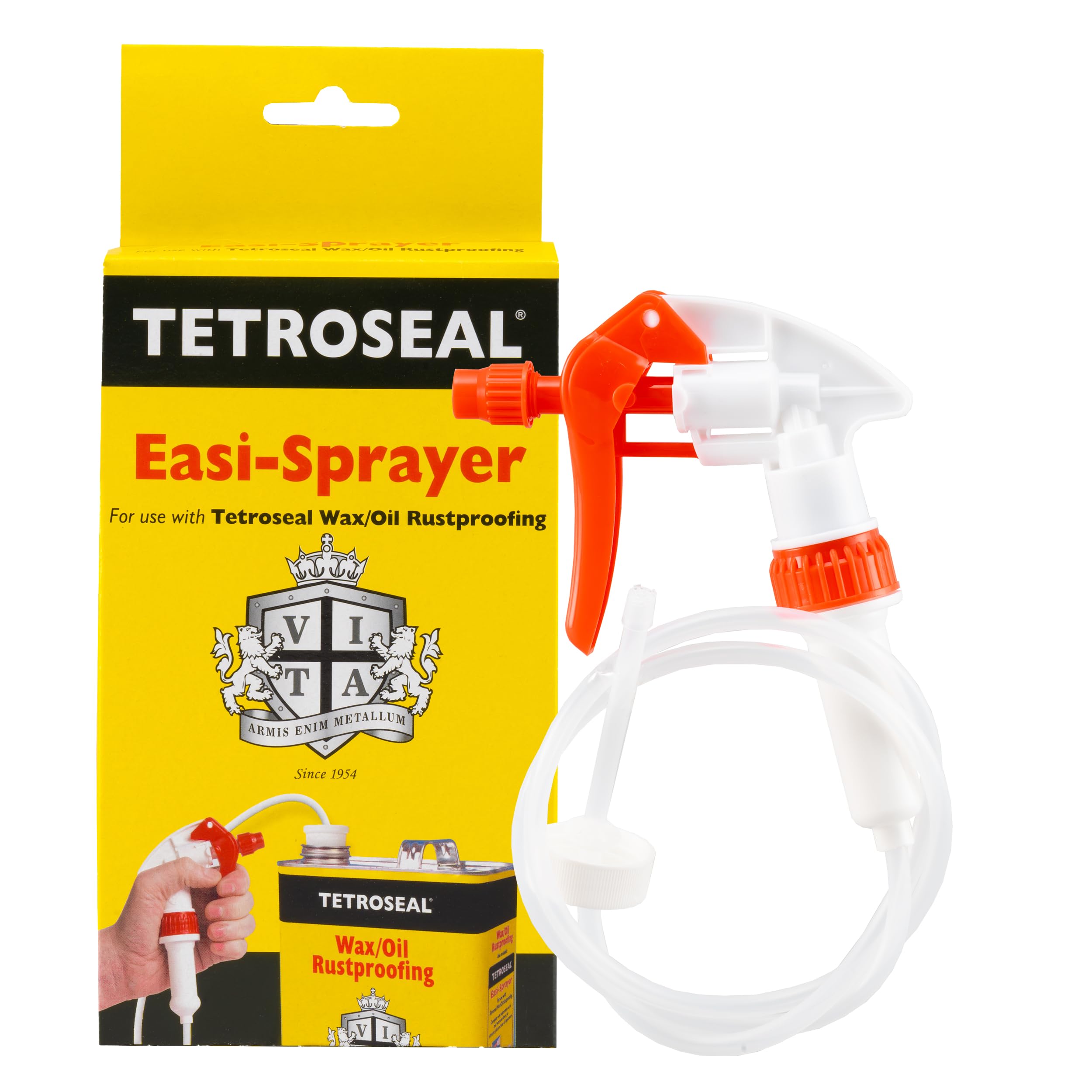 WaxOil Car Rustproof Rust Proof Applicator Sprayer 0.15 White