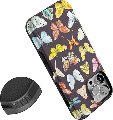 Miniatura 1071 de Casely Funda para iPhone 13 Pro Max Jardín dorado Floral de girasol amarillo Compatible con MagSafe Diseño protector audaz Jardín Dorado