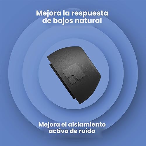Vista 6 de Foam Masters - Almohadillas de espuma viscoelástica ultra premium para AirPods Pro de 1ª y 2ª generación 3 pares Nueva versión Ajuste seguro