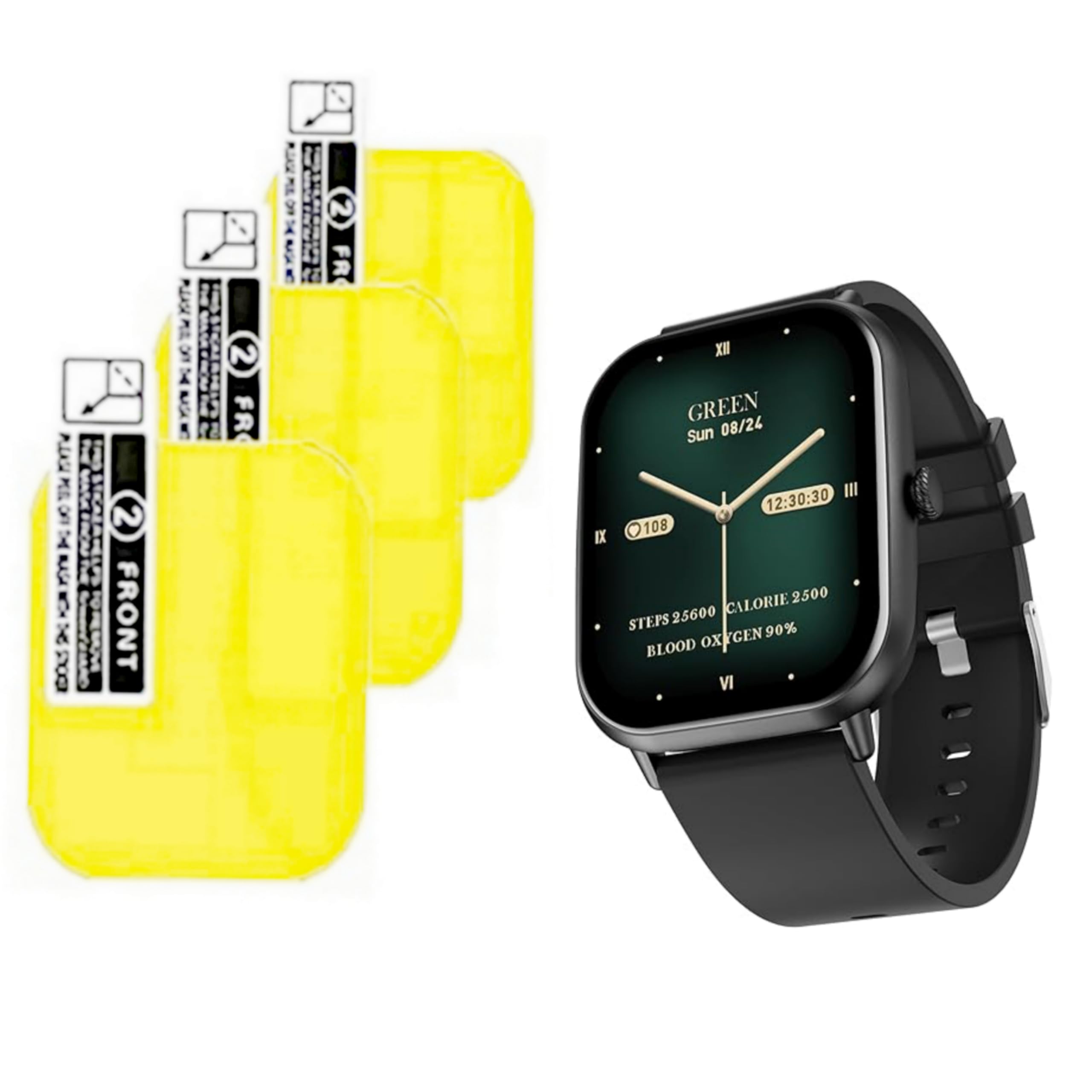 Generic (Pack Of 3) Fire Boltt Ninja Call Pro Max 2.01 Smartwatch Screen Guard Full Screen Protector Tempered Glass Flexible - Hd Clear (B0D1VTXYDN) Amazon Price History, Amazon Price Tracker