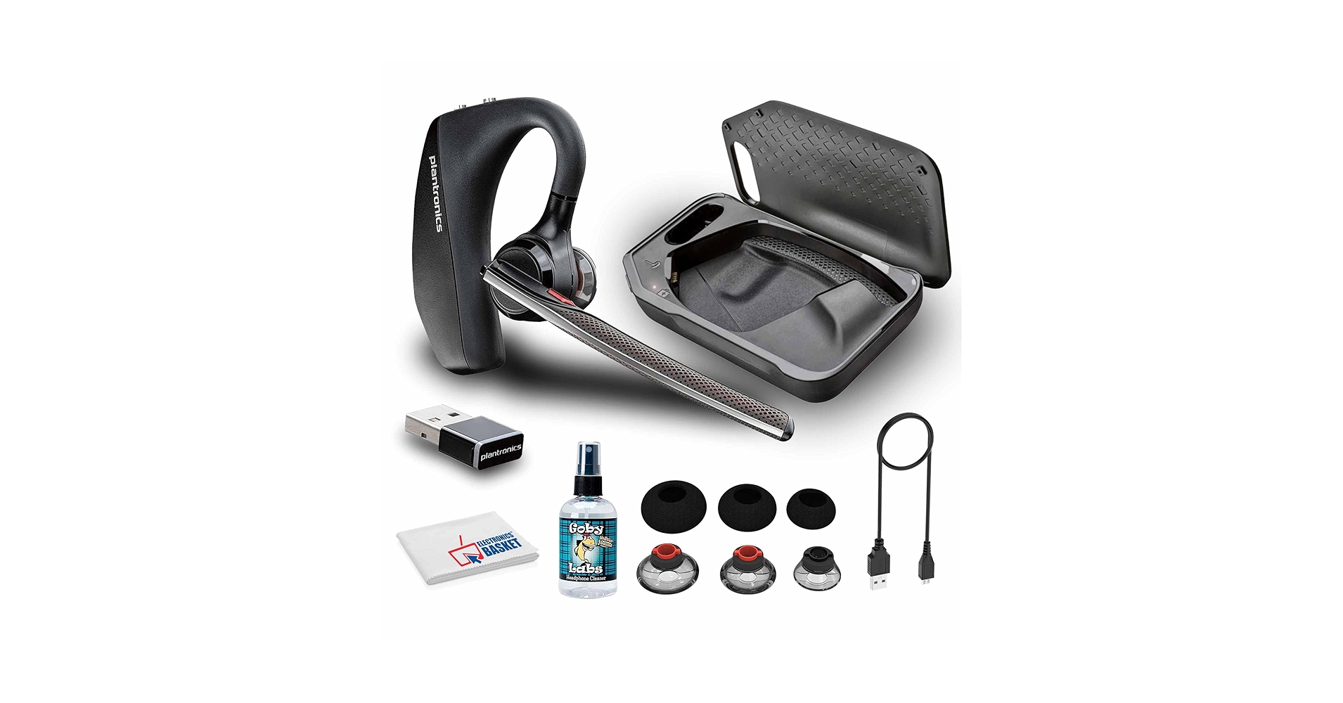 POLY VOYAGER 5200 UC + おまけ Amazon.com: Poly Voyager 5200 UC Bluetooth Headset (7K2F3AA