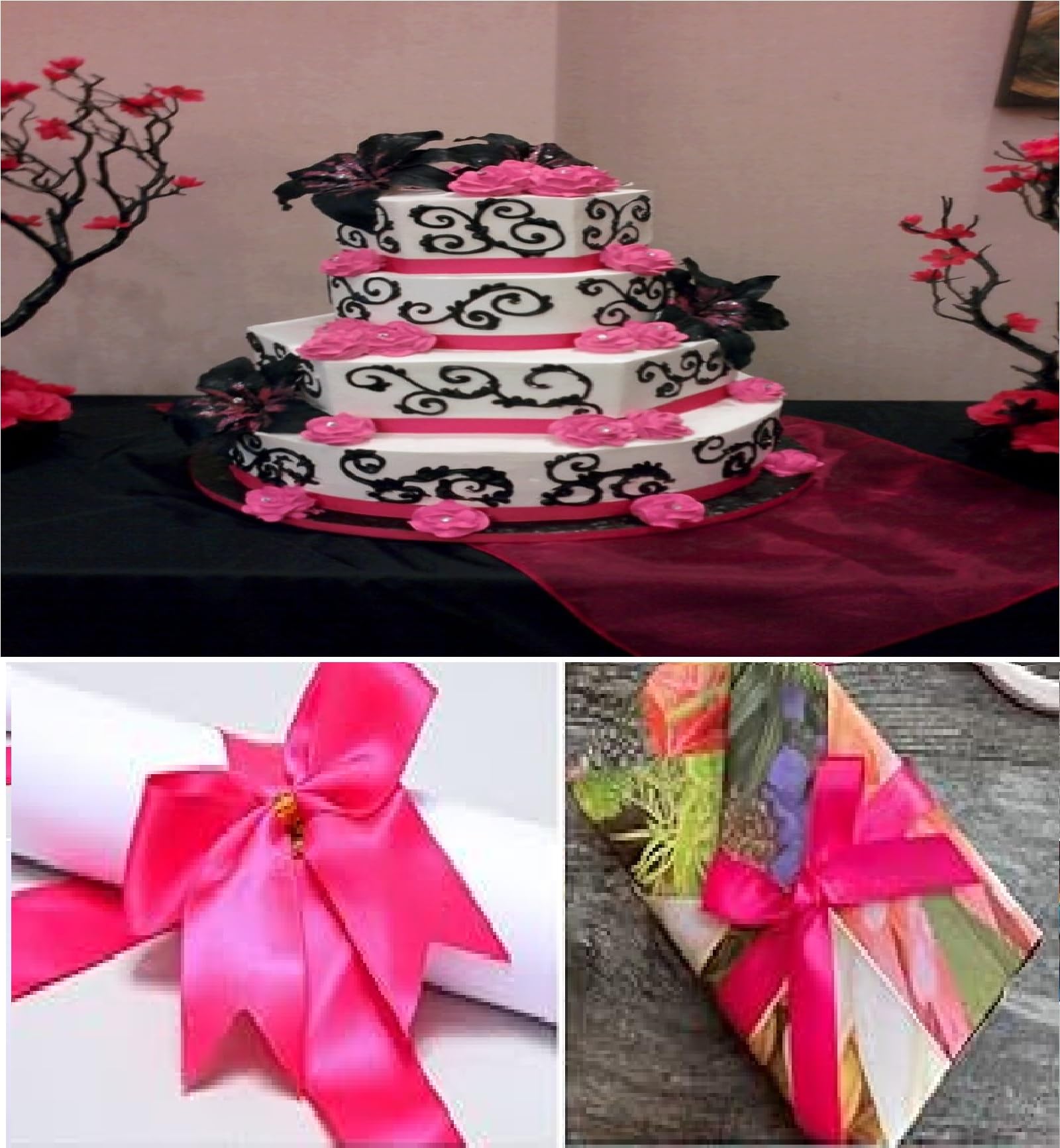 Double Sided Satin Ribbon 25mm x 10 Meters (Off White) for Gifts Wrap Sew Party, Decorations Events Dress Wedding Christmas Crafts, Bows Car, Balloons Hairs, DIY, Bouquets, Cake More — view 128