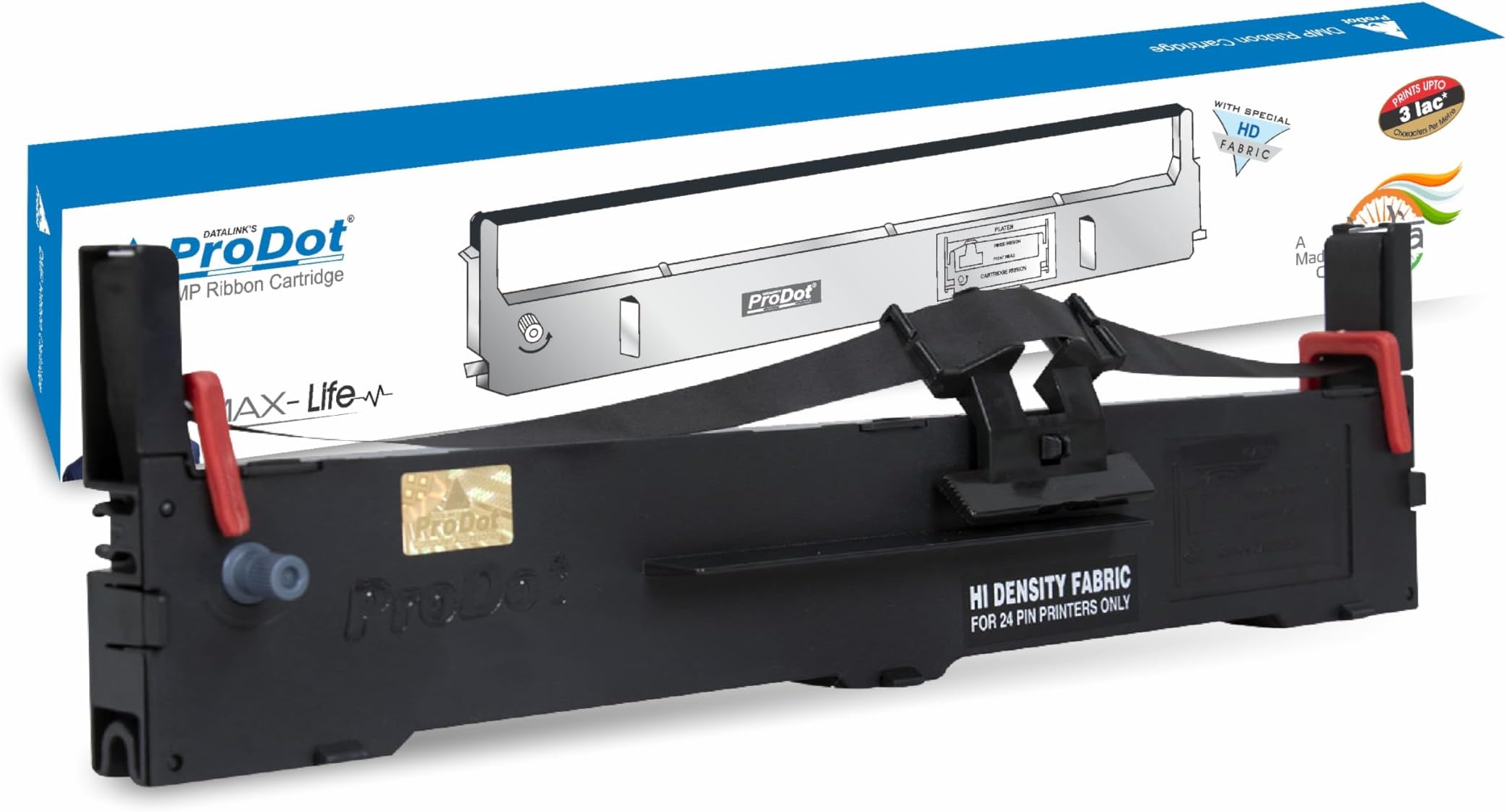 ProDot Dot Matrix Ribbon Cartridge Compatible with Epson LX 310, LQ 310 (Pack of 1)