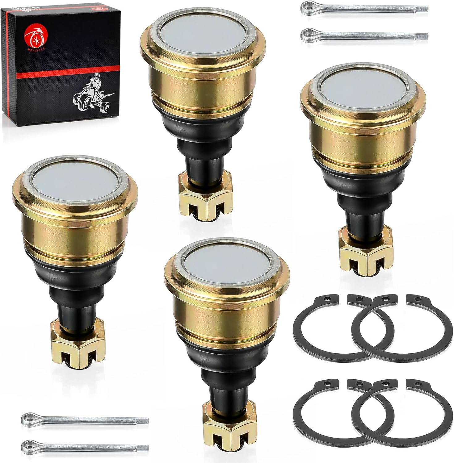 Front Upper Lower A-Arm Ball Joint for Yamaha Raptor 700/R YFZ450/R/X 2010-2024 5LP-23579-00-00