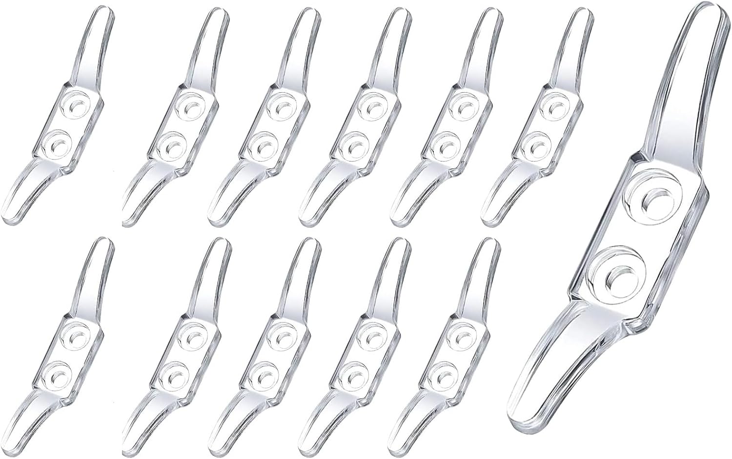 12PCS Cleat Hooks, Cord Cleat for Safety, Blind Cord Hook, Blind Cord