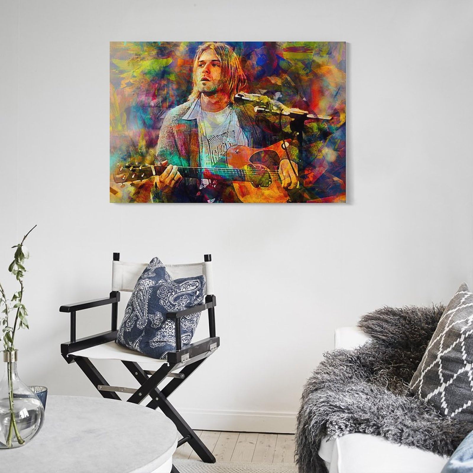 Amazon.co.jp: ニルヴァーナカートコバーン写真壁の絵ポスター アート