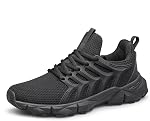 Vibdiv Sneakers Hommes Chaussures de marche Courir Randonnée Fitness Training Gym Rubber élégant