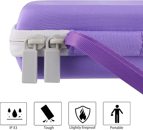 Vista 49 de co2CREA Estuche rígido de repuesto para impresora fotográfica instantánea HP Sprocket portátil de 2 x 3 (funda negra negra)