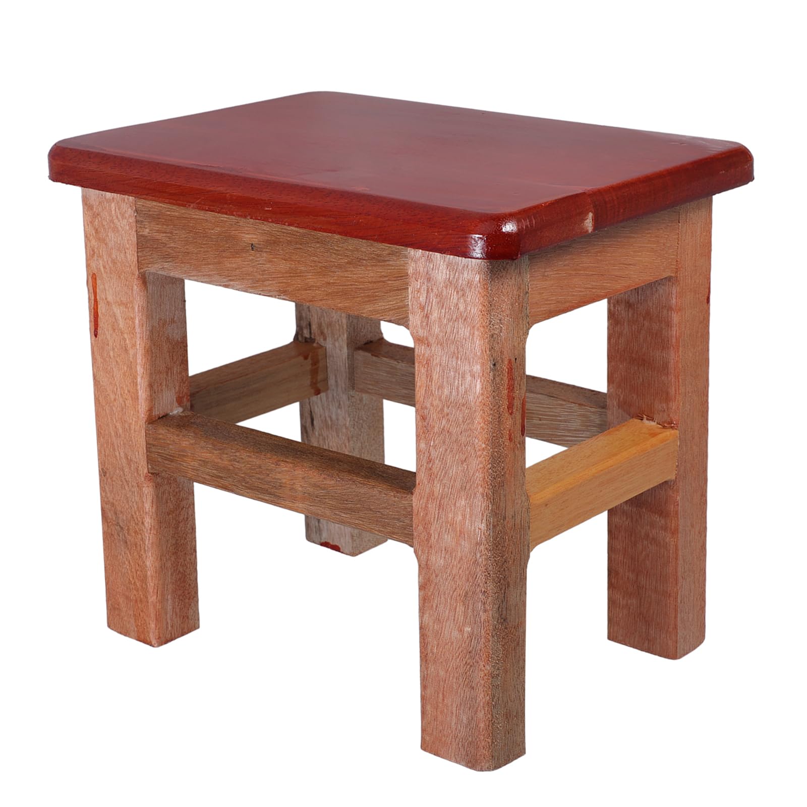Petit tabouret en bois massif Ipetboom pour attraper tout en hauteur