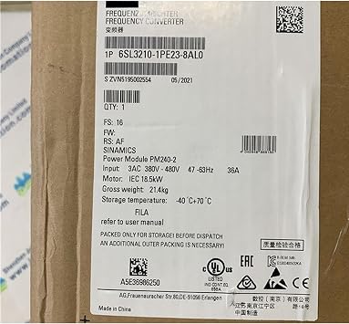 6SL3210-1PE23-8AL0 6SL32101PE238AL0 Sealed in Box