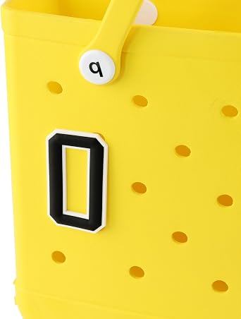 Number Charm for Bogg Bag and Simply Southern Tote - Decorative Number Inserts Accessories for Beach Bag