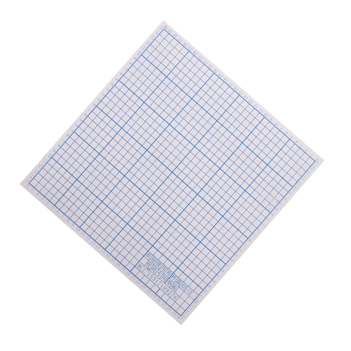 NUOBESTY Tappetino da Taglio in Pvc Tappetino Griglia per Taglierina in Tessuto Accessorio da Cucito Resistente all Usura Antiscivolo Linee Griglia Visibili Leggero e Portatile