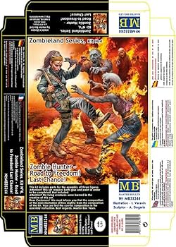 Amazon.com: Master Box 35244 1/35 Zombie Hunter - Road to