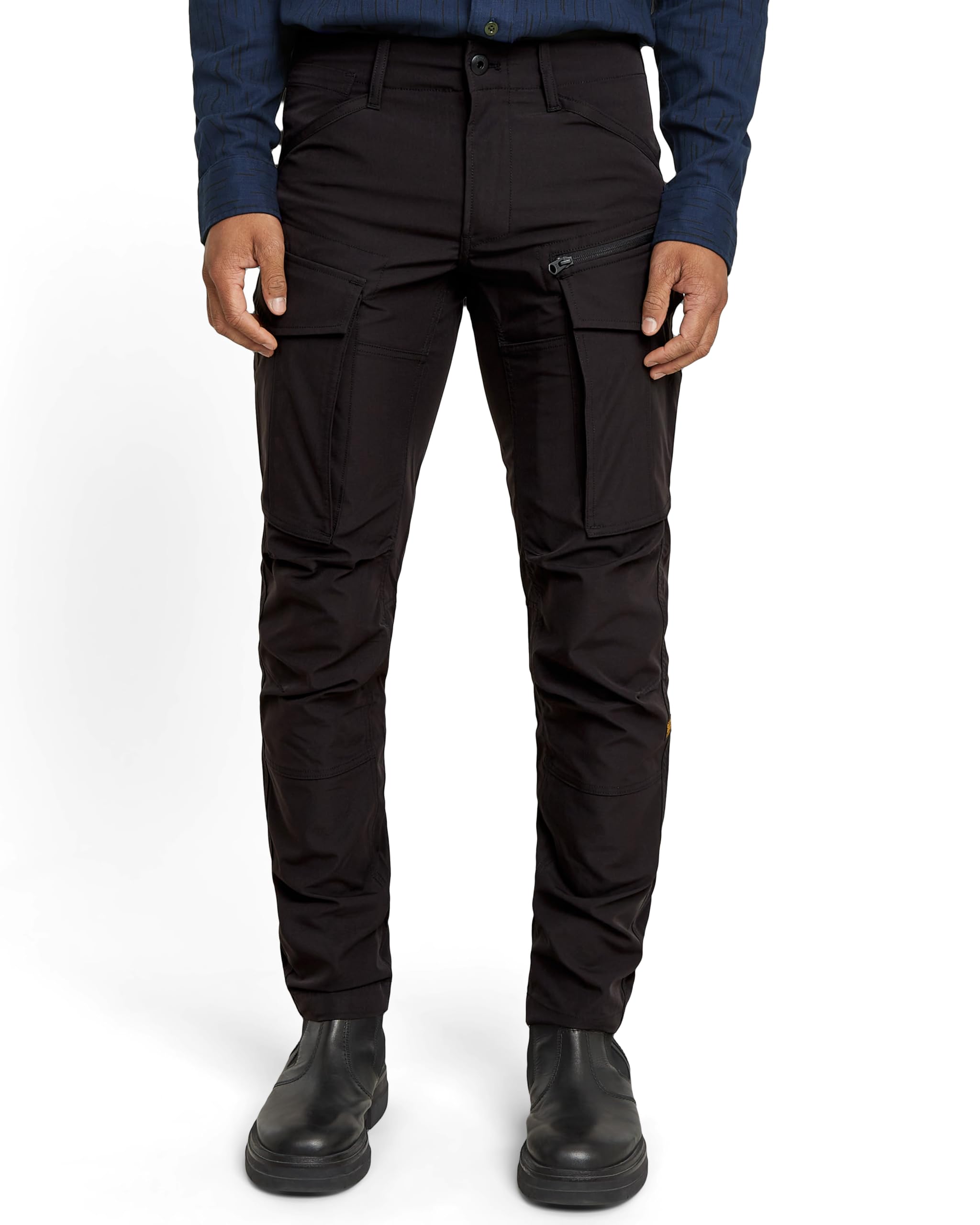 G-Star Herren Rovic Zip 3D Regular Tapered Pants Schwarz (Dk Black D02190-d909-6484) 27W /