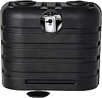 Vista 4 de Flame King Cubierta de plástico ligero resistente de 30LB para tanque de propano LP doble para RV, remolque de viaje, autocaravana y vehículo